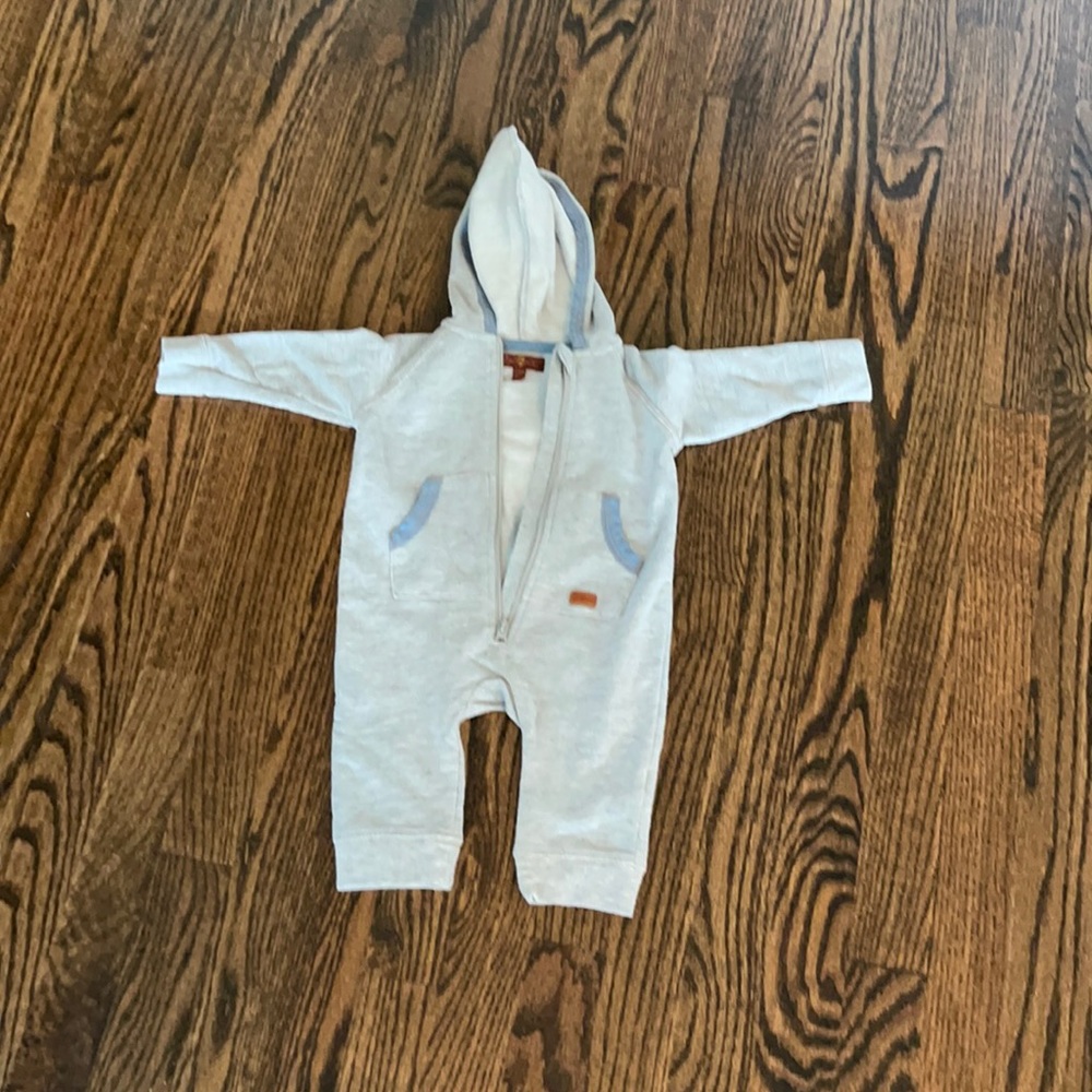 Hooded romper